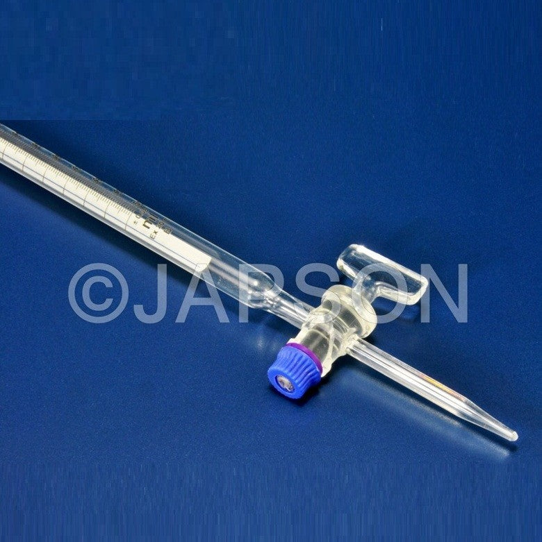 Burette, Straight Bore Glass Key Burette, Straight Bore Glass Key